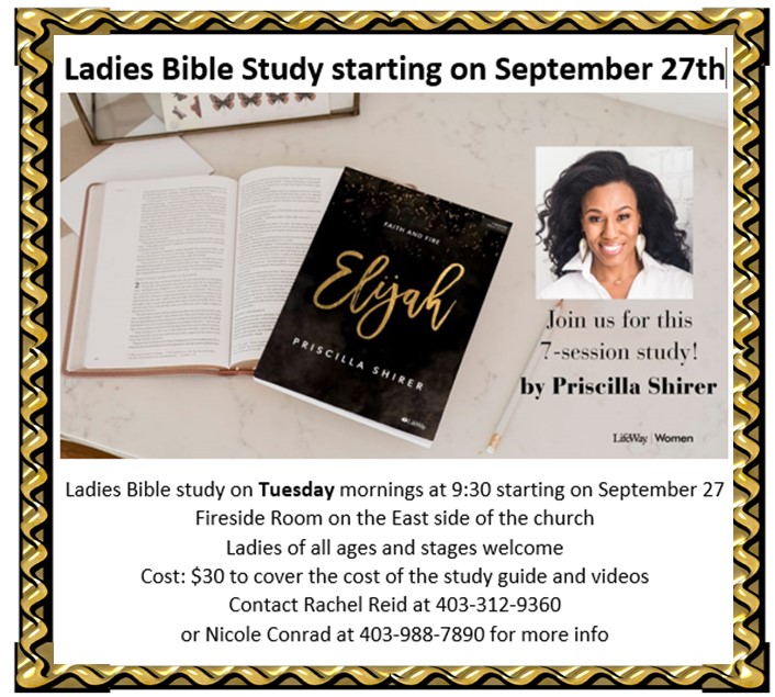 Ladies Bible Study Fall 2022 Website